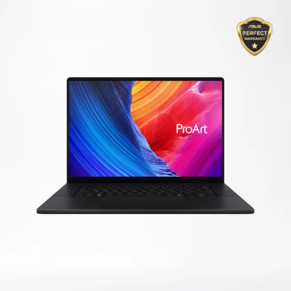ASUS ProArt P16 H7606WP-ME021X Ryzen AI 9 HX 370 12Cores, RTX 5070 8GB GDDR7, 64GB LPDDR5X , 2TB NVMe SSD, 16" 4K OLED Touchscreen, Win 11 Pro, 1 Year Perfect Warranty
