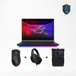 ASUS ROG STRIX SCAR 16 G635LX-AI264W Intel Ultra 9 275HX 24-Cores, RTX 5090 24GB, 64GB DDR5 5600MHz, 2TB NVMe SSD, 16" WQXGA 240Hz, Win 11 Home, 1 Year Perfect Warranty Pro