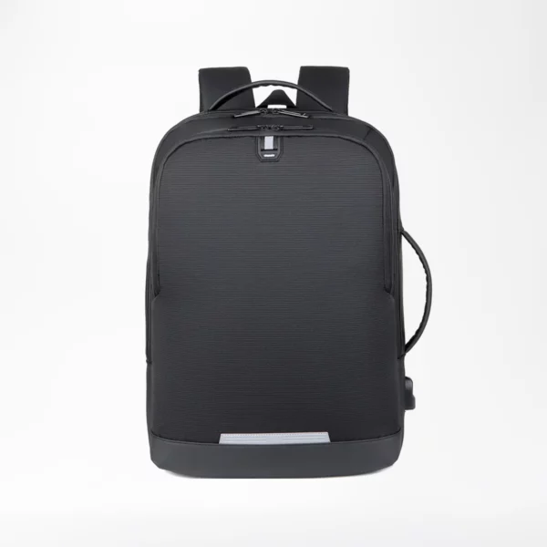Meinaili 705 Backpack for 15.6" laptop and Tablet suitable for Business, USB Backpack- Black