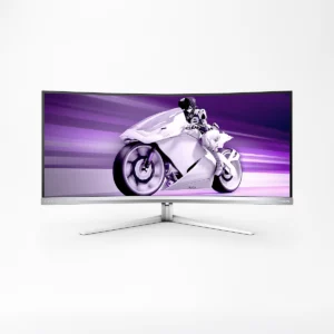 Philips 34M2C8600 Evnia 34" Monitor, QD OLED curve 1800R WQHD 175Hz 1000nits, 2 Years Local Warranty